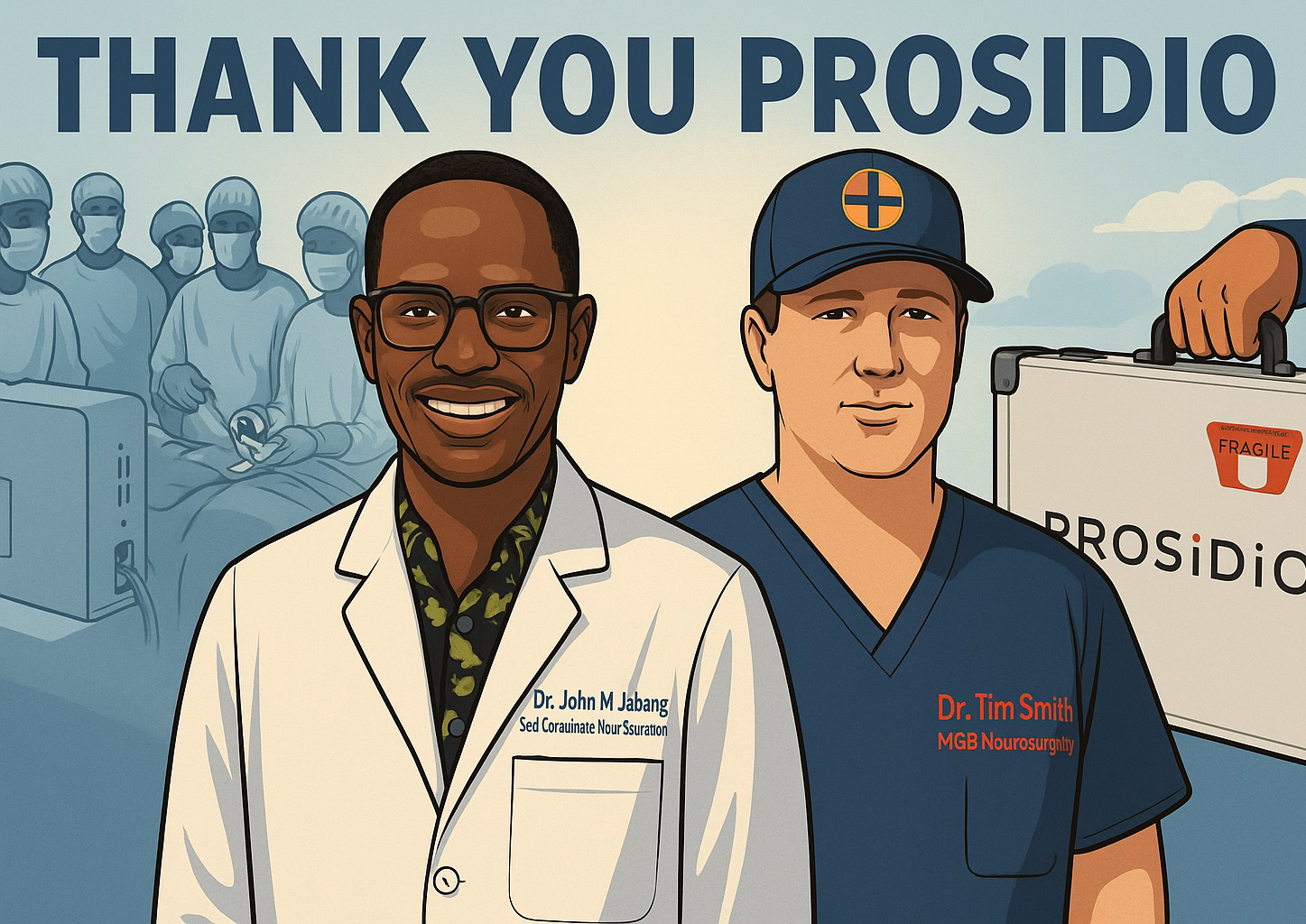 Prosidio Endoscope Enables First-Ever Endoscopic Pituitary Surgery in The Gambia